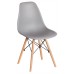  Стул CINDY (EAMES) (mod. 1801) / 2 шт. в упаковке дерево бук/металл/сиденье пластик, 45x51x82 см, Light grey (светло-серый) (Комплект из 2 ш
