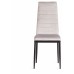  Стул Easy Chair (mod. 24-1) металл, вельвет, 49 х 41 х 98 см, Light grey (светло-серый) HLR14 / черный (поставляется по 4 шт)