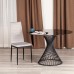 Стул Easy Chair (mod. 24-1) металл, вельвет, 49 х 41 х 98 см, Light grey (светло-серый) HLR14 / черный (поставляется по 4 шт)