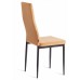  Стул Easy (mod. JSC02-1) металл, флок, 41 х 52 х 96 см, brown (золотисто - коричневый) HLR12 / черный (Комплект из 6 шт.)