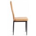  Стул Easy (mod. JSC02-1) металл, флок, 41 х 52 х 96 см, brown (золотисто - коричневый) HLR12 / черный (Комплект из 6 шт.)