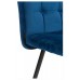  Стул обеденный Medeo велюр, 47х56х89, Blue (синий)