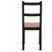  Стул Соната / Sonata chair массив сосны, 41х50х95 см, антик/чёрный (Комплект из 2 шт.)