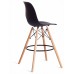  Стул барный Cindy Bar Chair (mod. 80-1) / 2 шт. в упаковке дерево бук/металл/пластик, 50 х 51 х 109 см, Black (Черный) 3010/ натуральный (Ко