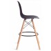  Стул барный Cindy Bar Chair (mod. 80-1) / 2 шт. в упаковке дерево бук/металл/пластик, 50 х 51 х 109 см, Black (Черный) 3010/ натуральный (Ко