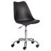  Офисное кресло TULIP (mod.106-1) / 1 шт. в упаковке металл/пластик/PU, 58 x 47 x 97см, Black (черный) / Chrome (хром)