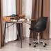  Офисное кресло TULIP (mod.106-1) / 1 шт. в упаковке металл/пластик/PU, 58 x 47 x 97см, Black (черный) / Chrome (хром)