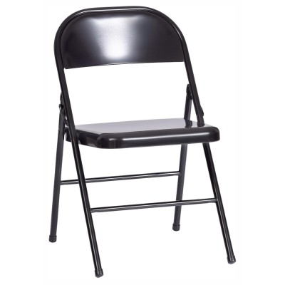  Стул складной FOLDER (mod. 3023(II)) металлический, 46,5 x 48 x 75, (Black) (Комплект из 6 шт.)