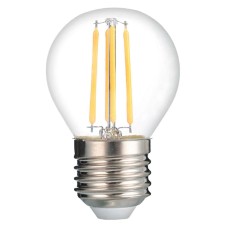 Лампа светодиодная филаментная Thomson E27 11W 6500K шар прозрачный TH-B2340