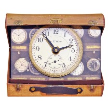 Настольные часы (10x14 см) Suitcase BCSC2S