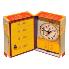 Настольные часы (8x14 см) Paris Trunk BCPT5S