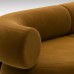 Диван Tom Dixon FAT L-Shaped Modular - Configuration 3 - Gold (Royal 132)