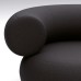 Диван Tom Dixon Fat Left Arm Facing Backrest - Configuration 4 - Dark Grey (Kvadrat Divina Melange 0180)