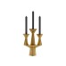 Канделябр Tom Dixon Gem Candelabra Brass/Gold