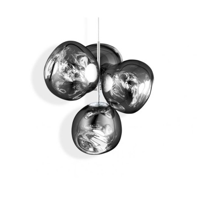 Люстра Tom Dixon Melt Led Chrome Small