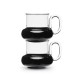 Набор Tom Dixon Bump Black Set of 2