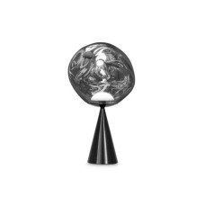 Настольная лампа Tom Dixon Melt Cone Fat silver