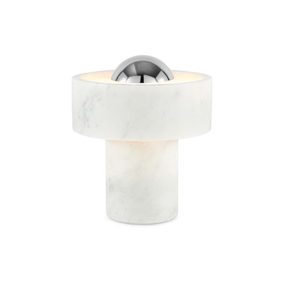 Настольная лампа Tom Dixon Stone Portable Silver