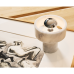 Настольная лампа Tom Dixon Stone Portable Silver