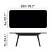 Обеденный стол Tom Dixon Slab 2.0 Natural
