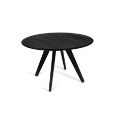 Обеденный стол Tom Dixon Slab Round Black 1.2m