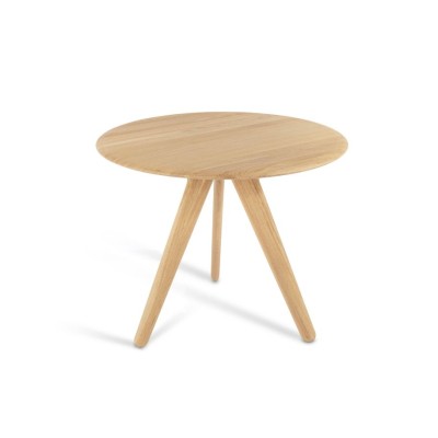Обеденный стол Tom Dixon Slab Round Natural 0.9m