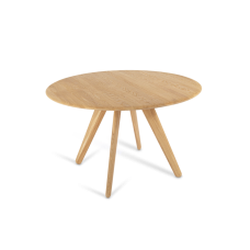 Обеденный стол Tom Dixon Slab Round Natural 1.2m