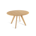 Обеденный стол Tom Dixon Slab Round Natural 1.2m