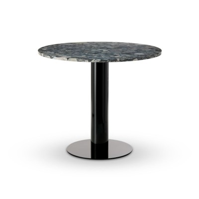 Обеденный стол Tom Dixon Tube black/pebble