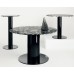 Обеденный стол Tom Dixon Tube black/pebble