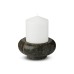 Подсвечник Tom Dixon Stone Stacking green