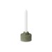 Подсвечник Tom Dixon Stone Stacking green