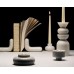 Подсвечник Tom Dixon Stone Stacking white