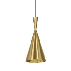 Подвесной светильник Tom Dixon Beat Tall Brass LED