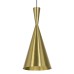 Подвесной светильник Tom Dixon Beat Tall Brass LED