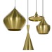 Подвесной светильник Tom Dixon Beat Tall Brass LED