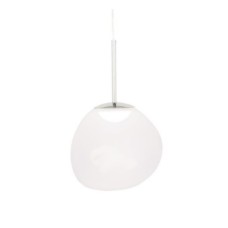 Подвесной светильник Tom Dixon Melt Mini Opal/Silver Led