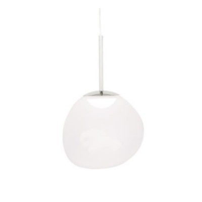 Подвесной светильник Tom Dixon Melt Mini Opal/Silver Led