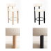 Полубарный стул Tom Dixon Fat Wood 65cm
