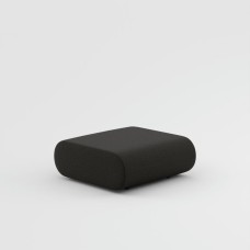 Пуф Tom Dixon Fat Ottoman - Dark Grey (Kvadrat Melange Nap 0191)