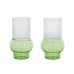 Стакан Tom Dixon Bump Tall Green set of 2