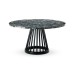 Стол Tom Dixon Fan Black Pebble Marble