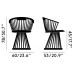 Стул Tom Dixon Fan Black