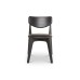 Стул Tom Dixon Slab Black Upholstered