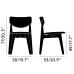 Стул Tom Dixon Slab Black Upholstered