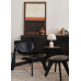 Стул Tom Dixon Slab In Black Leather