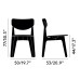 Стул Tom Dixon Slab Natural Upholstered