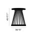 Табурет Tom Dixon Fan Natural