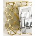 Ваза Tom Dixon Bone Large Brass