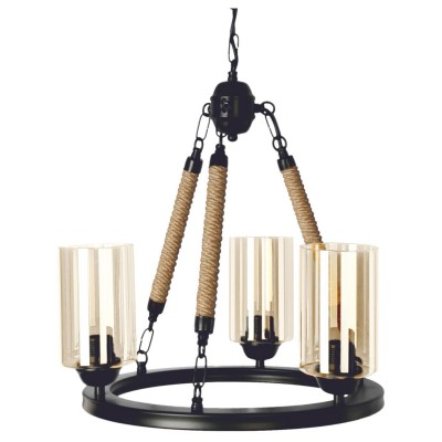 Подвесная люстра TopLight Ada TL1634H-03BK